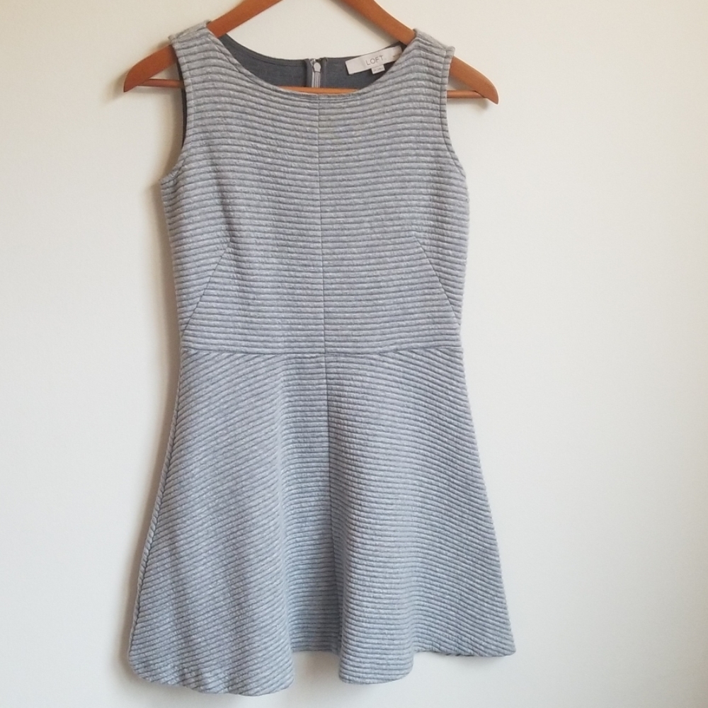 Grey Loft Dress Size Petite 0